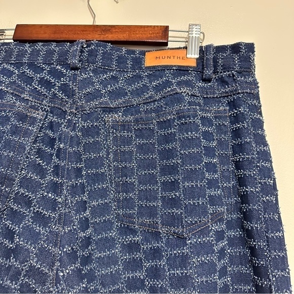 Munthe Riggs Patchwork Indigo Boyfriend Jeans - Picture 10 of 11